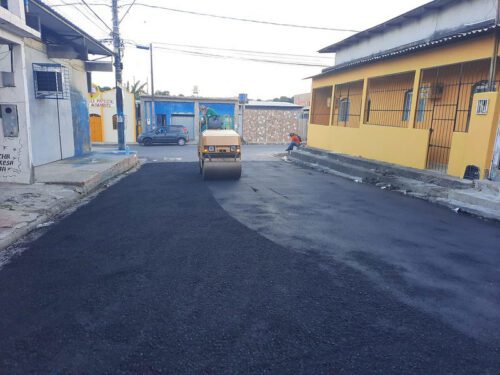 Prefeitura de Manaus leva infraestrutura as ruas do loteamento Campo Dourado