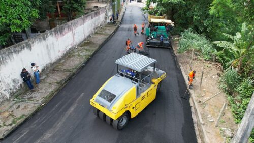 Programa ‘Asfalta Manaus’ contempla novas ruas no conjunto Campos Elíseos