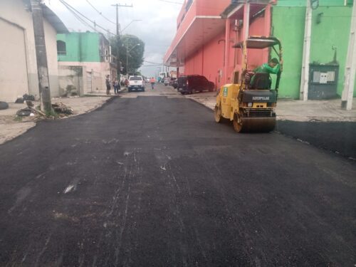 Bairro Alvorada recebe infraestrutura básica da Prefeitura de Manaus