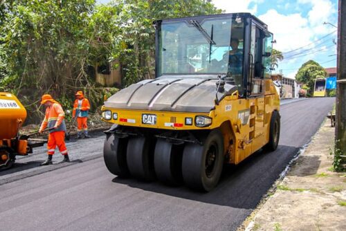 Novas frentes de obras em ruas do bairro Planalto recupera 350 metros