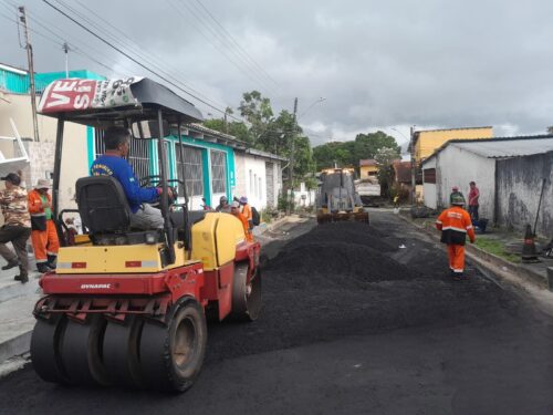 Prefeitura de Manaus restabelece trafegabilidade na Cidade Nova