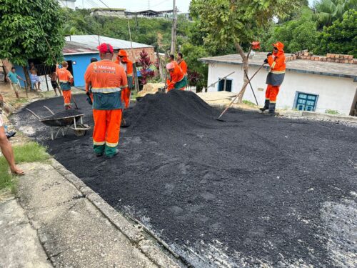 Prefeitura de Manaus leva asfalto ao bairro Gilberto Mestrinho na zona Leste