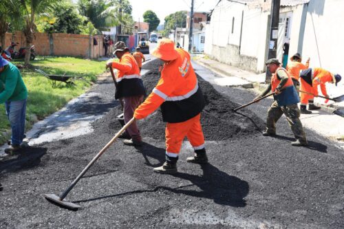 Prefeitura de Manaus intensifica as obras de infraestrutura no bairro Cidade Nova