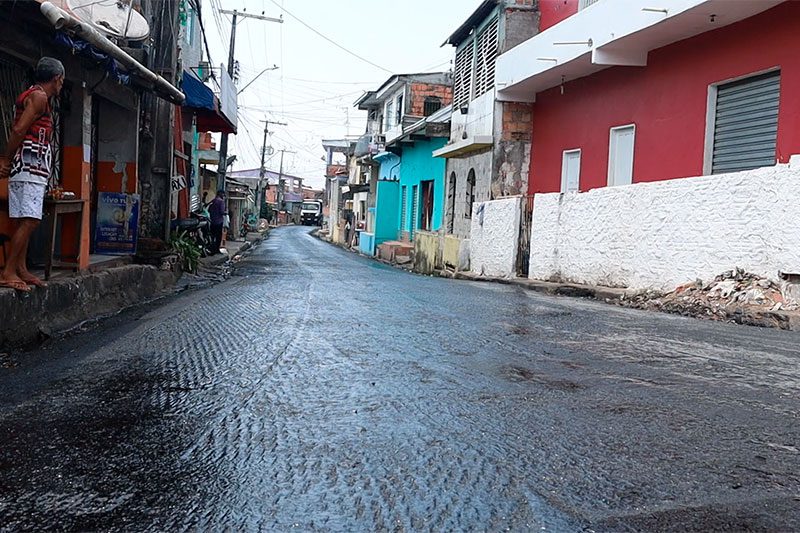 Obras do ‘Asfalta Manaus’ avançam no bairro Compensa