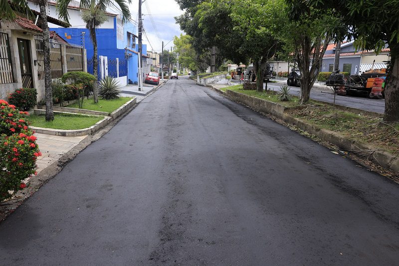 Prefeitura de Manaus Conclui Pavimentação no Conjunto Canaã