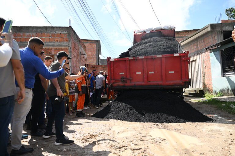 Prefeitura anuncia chegada do ‘Asfalta Manaus’ no Cidade de Deus