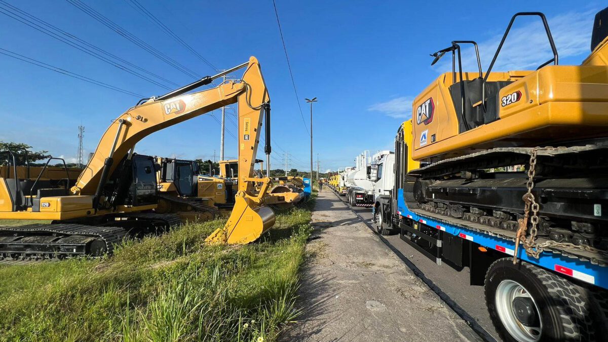 Obras do Asfalta Manaus iniciam na proxima segunda-feira