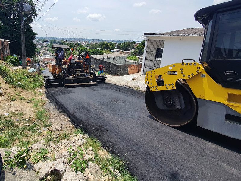 Comunidade Nossa Senhora de Fátima recebe obras de infraestrutura da Prefeitura de Manaus