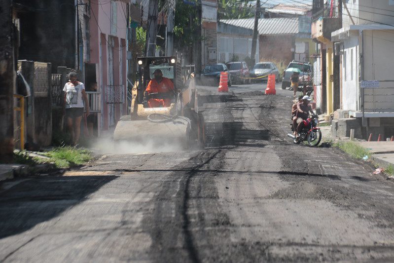 Asfalta Manaus recupera mais de 40 ruas no bairro Coroado