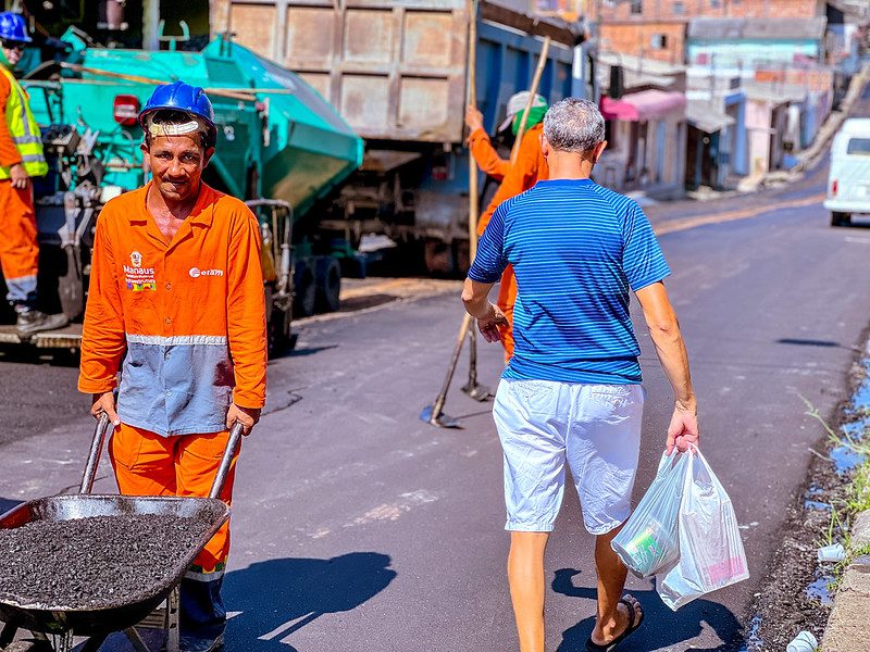 Asfalto novo impulsiona vendas em área comercial do Alvorada