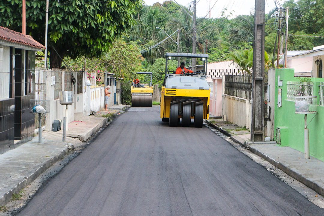 'Asfalta Manaus' avança na zona Centro-Oeste e entrega mais de 200 vias recapeadas