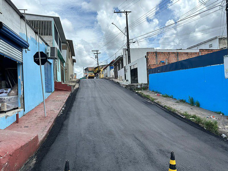 Prefeitura conclui recapeamento de novas ruas no bairro Alvorada