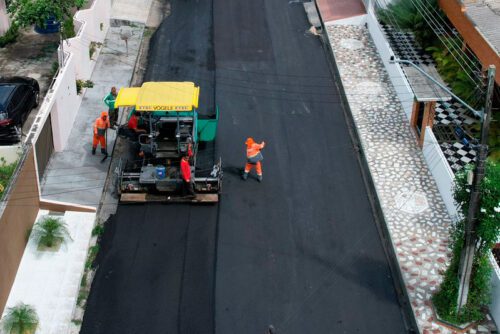 Prefeitura de Manaus conclui mais ruas no bairro Planalto zona Centro-Oeste