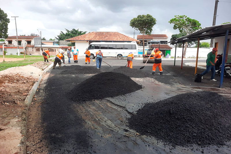 Prefeitura de Manaus realiza recuperação viária no bairro Cidade Nova