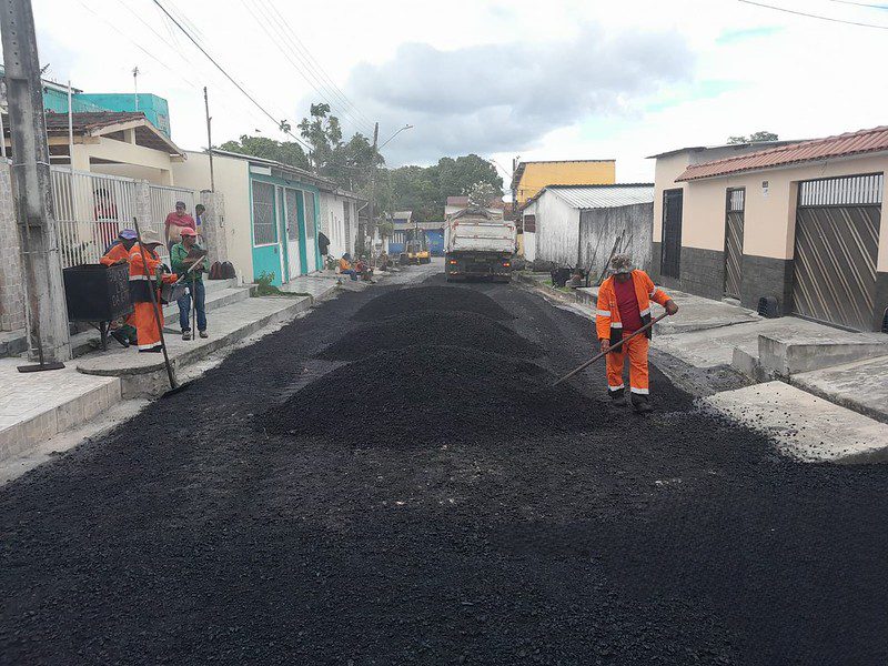 Prefeitura retoma a trafegabilidade na Cidade Nova