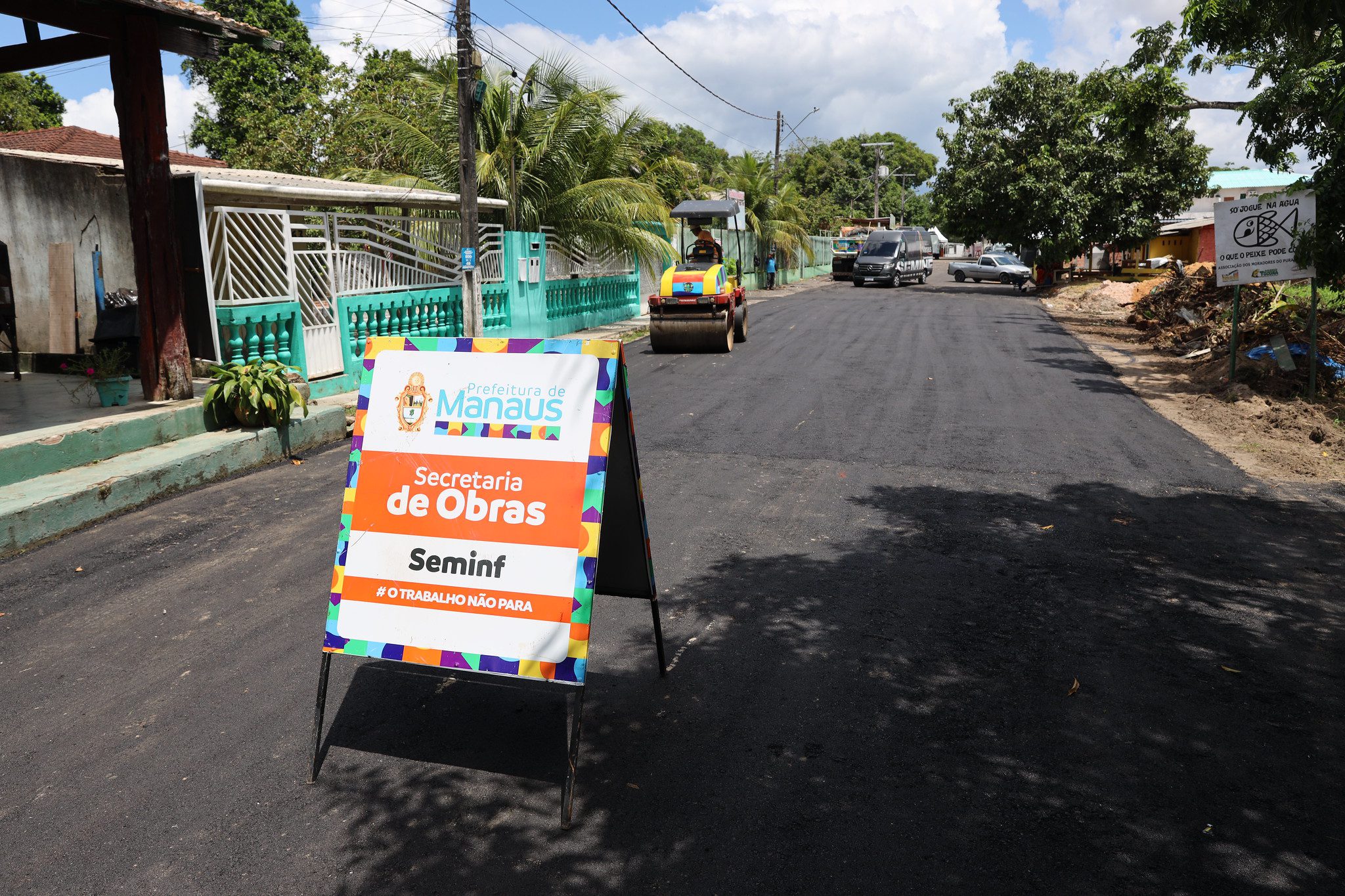 ‘Manaus Mais Cidadã’ da prefeitura chega ao Puraquequara com mutirão de infraestrutura