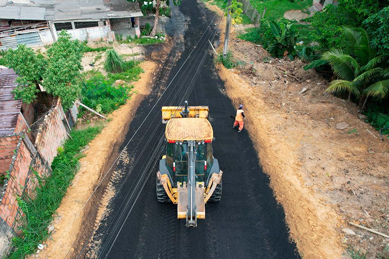 Prefeitura de Manaus coopera em ação da SSP e leva infraestrutura à comunidade