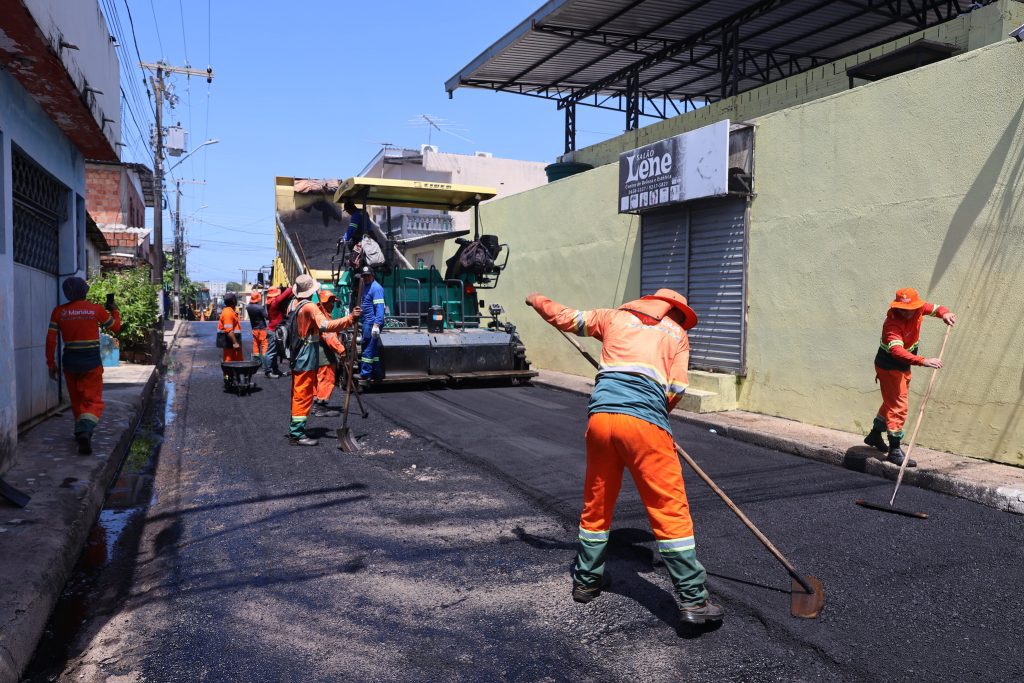 recapeamento em vias do Tarumã há 20 anos sem receber serviços de infraestrutura